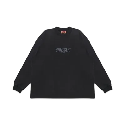 SWAGGER 3D LOGO LT-SHIRT "BLACK"