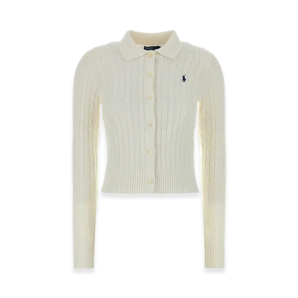 Polo Ralph Lauren Women's Cotton Cardigan "White"