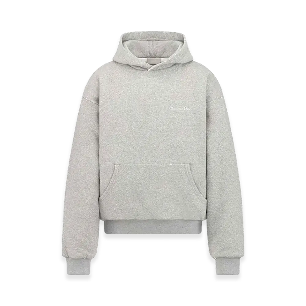 Dior Couture Back Logo Hooded "Gray"