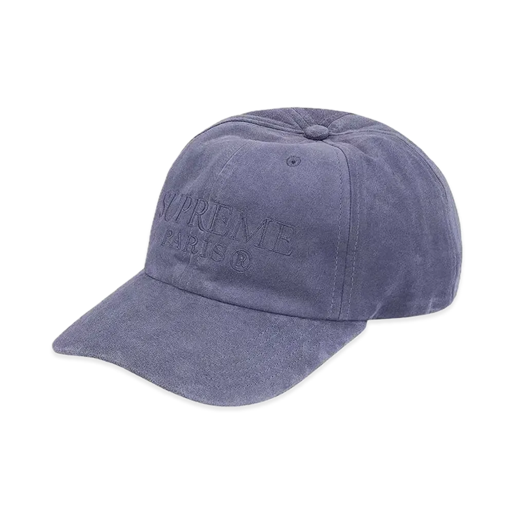 Supreme Suede 6-Panel "Navy"