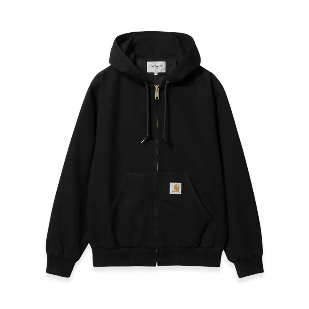 Carhartt WIP Dearborn Canvas Active Jacket "Black Rinsed"