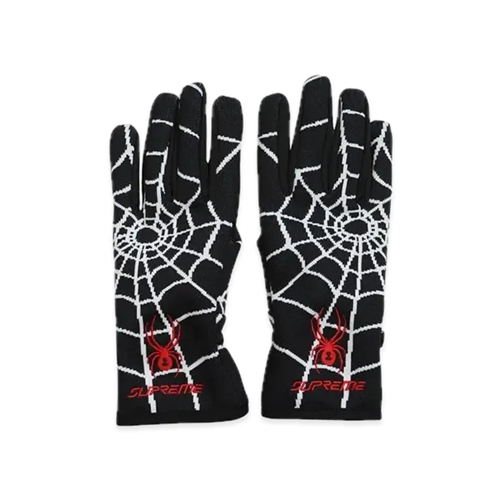 Supreme x Spyder Gloves "Black"
