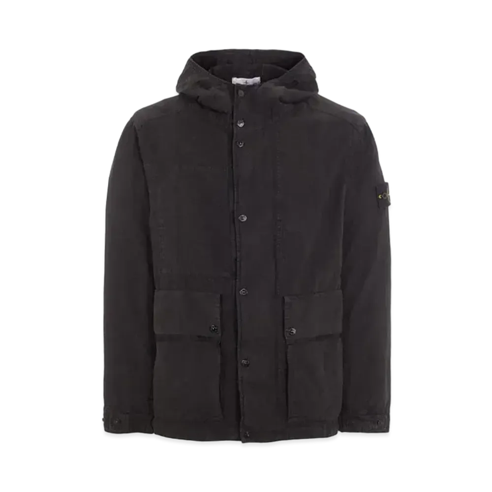 Stone Island 42230 Lino Nylon Tela-TC "Black"