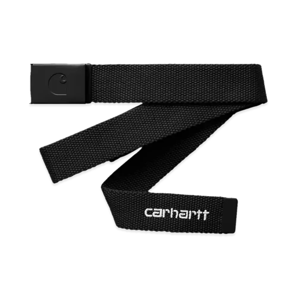 Carhartt WIP C-Logo Belt Tonal "Black/White"