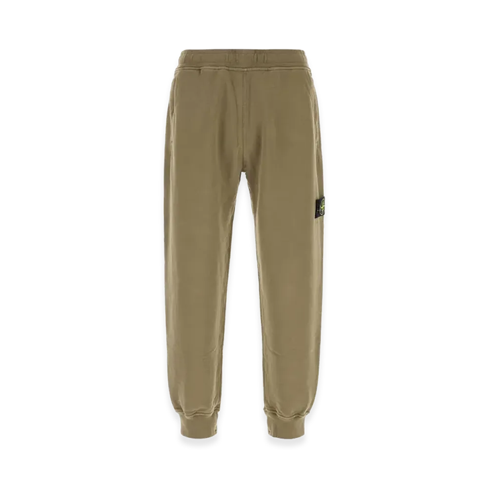 Stone Island Cotton Joggers "Army Green"