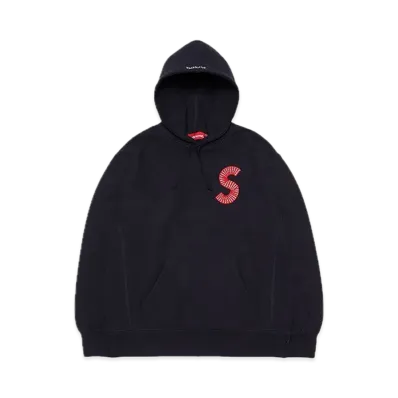 Supreme S Logo Hooded Sweatshirt "Navy" (20FW)