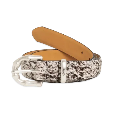 Stussy Bamboo Buckle Belt "Hairy Marble"