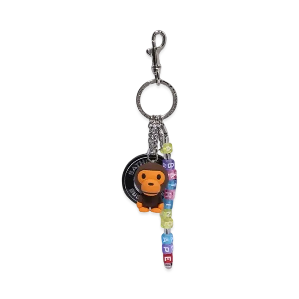 A BATHING APE Bape Key Chain "Multi"