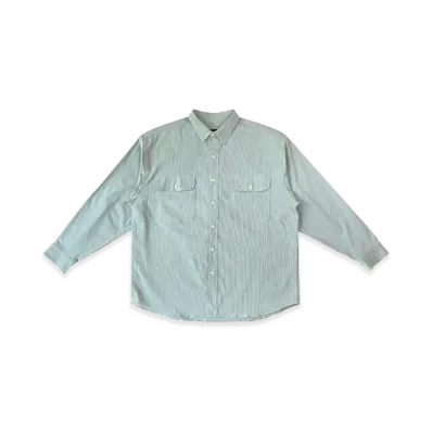 STABRIDGE Coolmax Big Shirts "Green Seersucker"