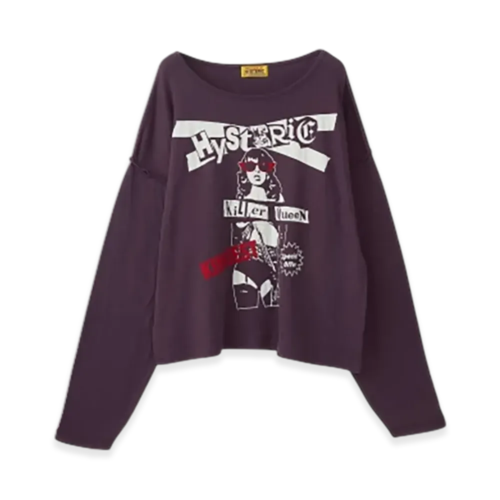 HYSTERIC GLAMOUR Special Offer Pullover "Purple"