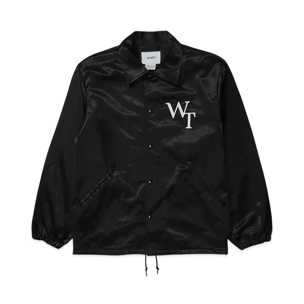 WTAPS Chief / Jacket / CTRY. Satin. League "Black"