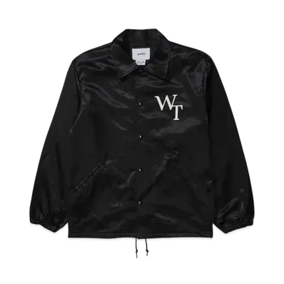 WTAPS Chief / Jacket / CTRY. Satin. League "Black"