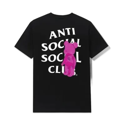 ANTI SOCIAL SOCIAL CLUB Bearbrick Tee "Black" (FW20)