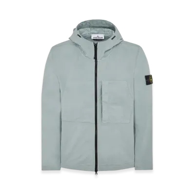 Stone Island 43310 Supima Cotton Hooded Jacket - 23SS "Sky Blue"