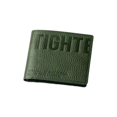 TIGHTBOOTH Leather Bifold Wallet "Deep Green"
