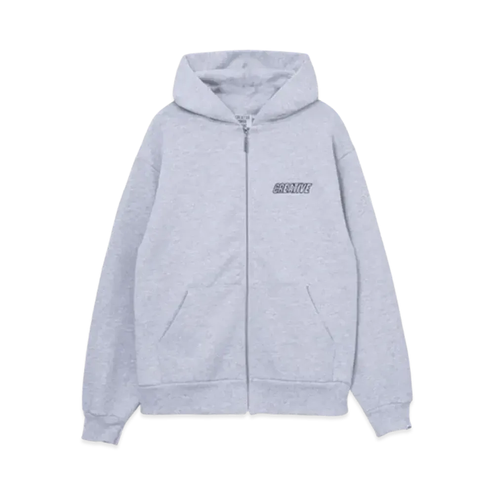 creative drug store CREATIVE Zip Hoodie "Ash"