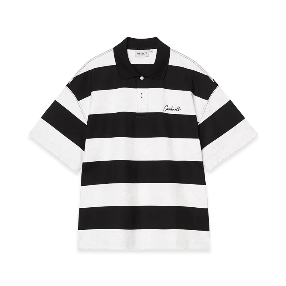 Carhartt WIP S/S Delray Polo "Delray Stripe/Black"
