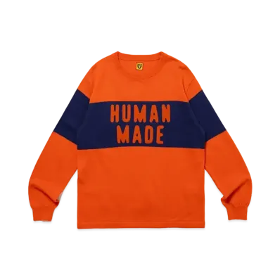 HUMAN MADE Knit Sweater #2 "Orange"