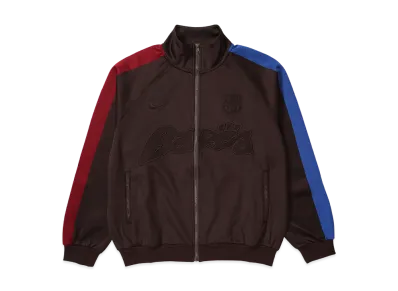 Travis Scott Cactus Jack x Nike x FC Barcelona Barca Retro Zip Anthem Jacket "Brown"