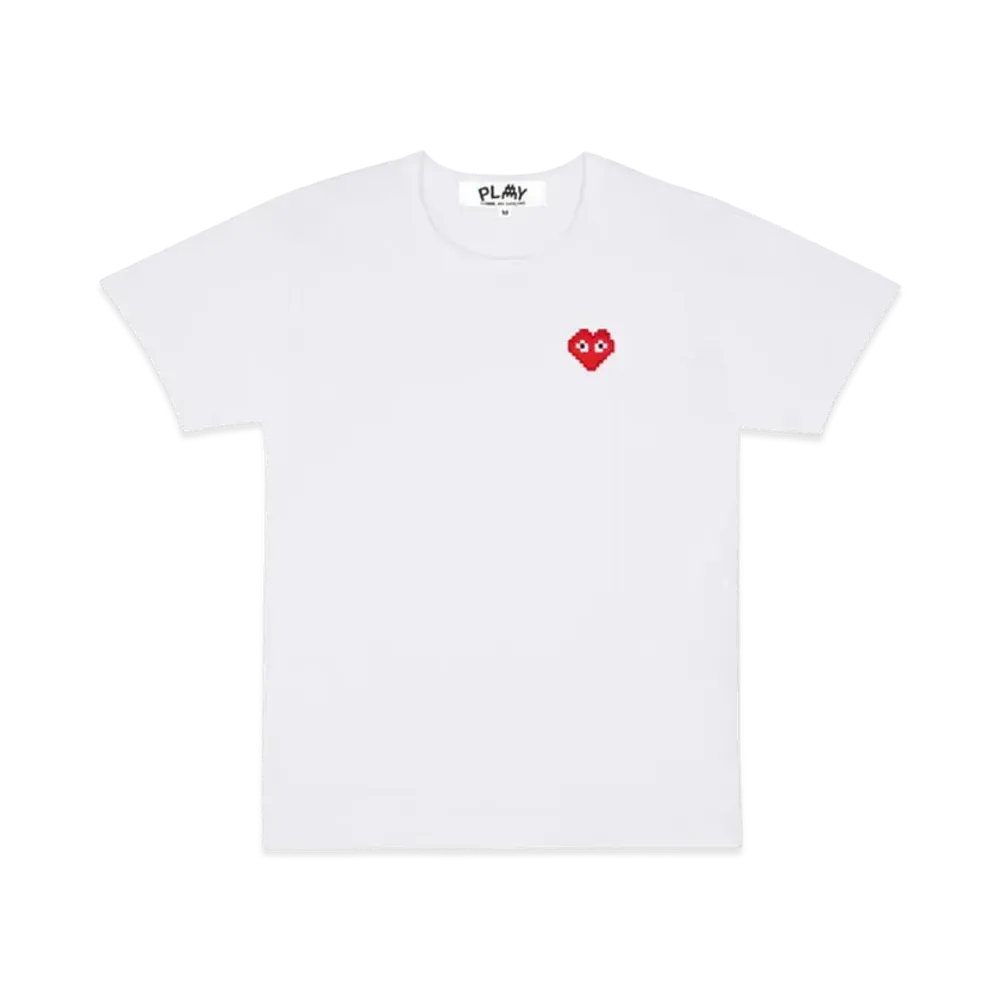 PLAY COMME des GARCONS Invader T-Shirt "White"