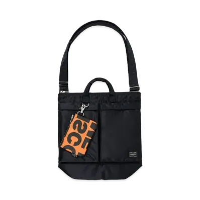 PORTER x COMME DES GARCONS Tanker Helmet Bag (S) "Black"