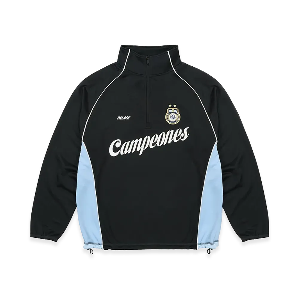 PALACE Copa 1 4 Zip Techy Fleece "Black"