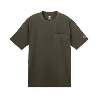 DESCENTE ALLTERRAIN Pocket Half Sleeve T-Shirt "Brown"