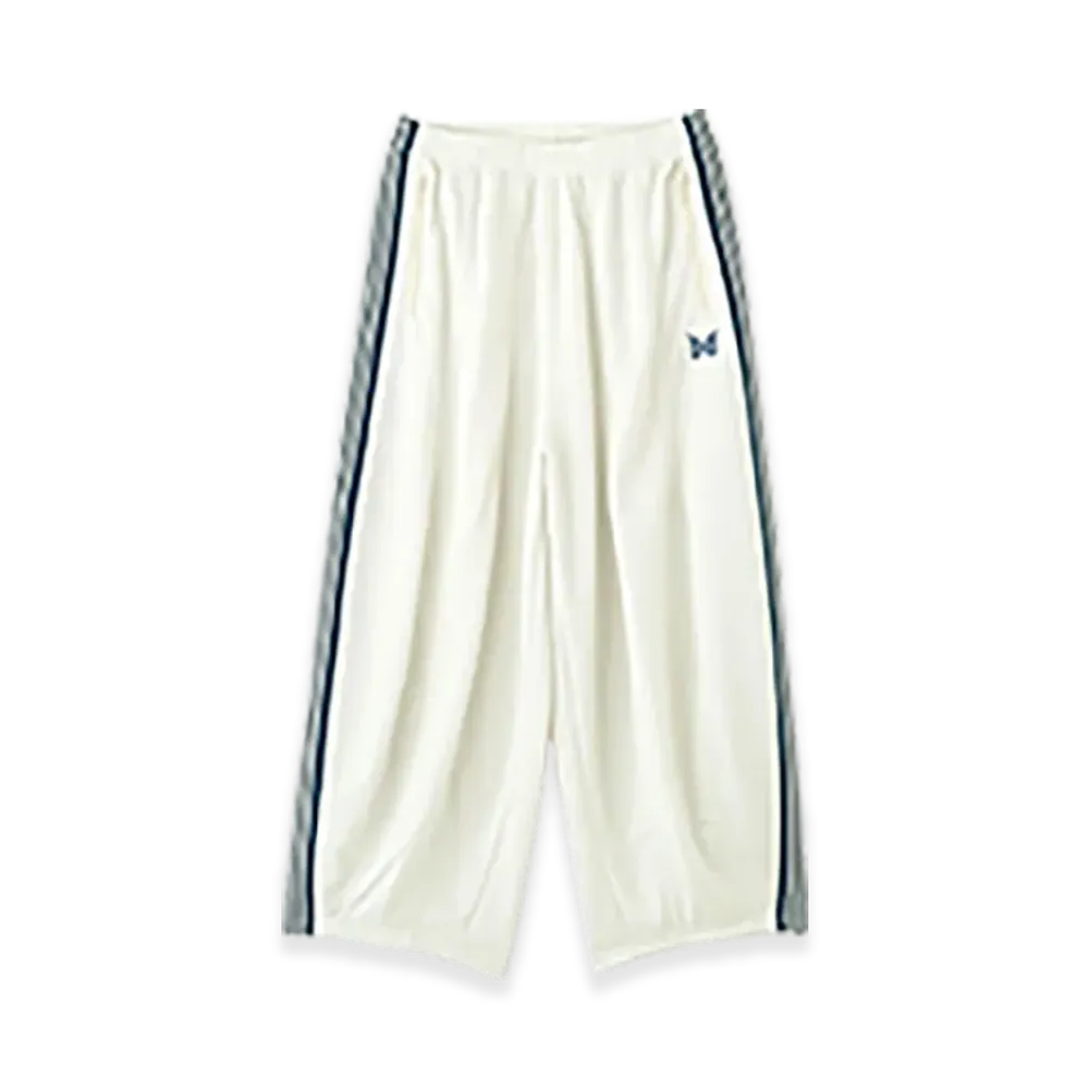 NEEDLES x LHP H.D. Track Pants Poly Smooth "White"