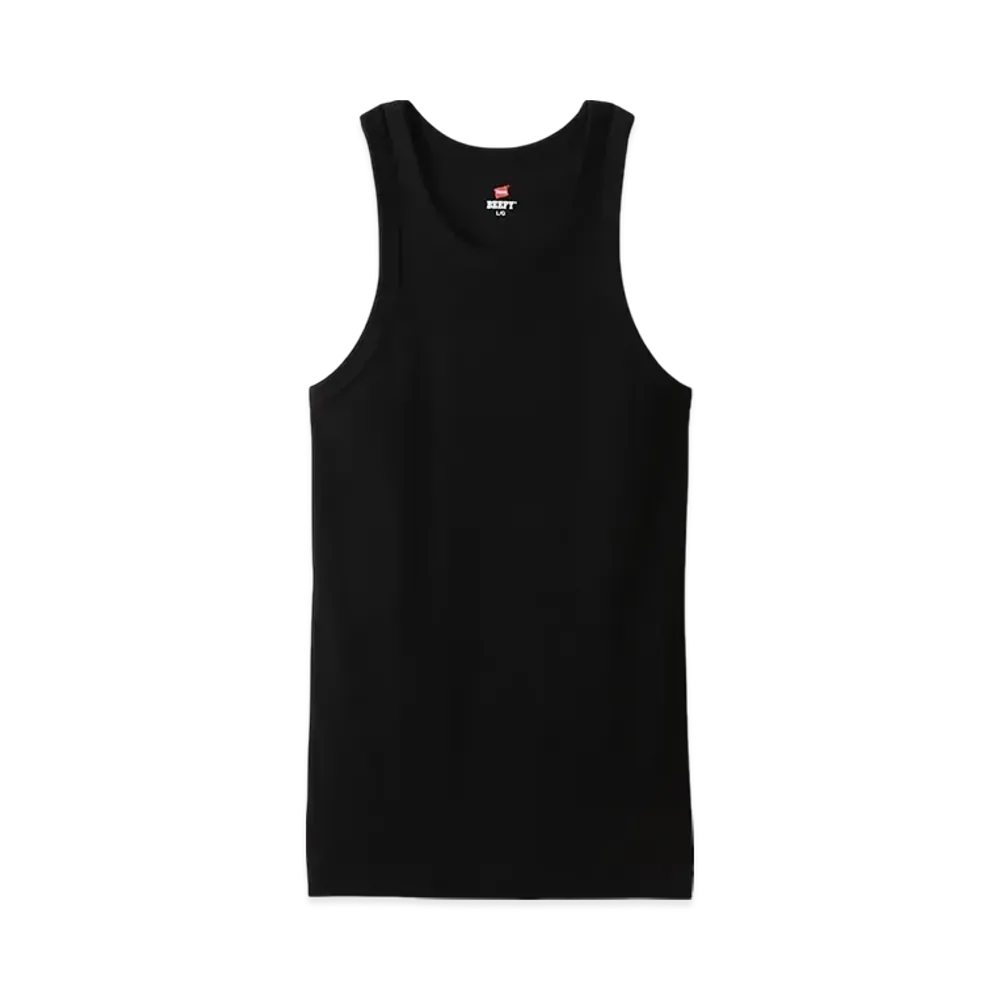Hanes BEEFY Rib Tank Top "Black"