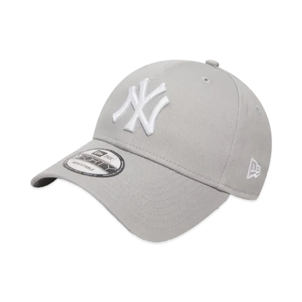 NEW ERA LA NYY 940 9FORTY League Basic Cap "NY Gray"