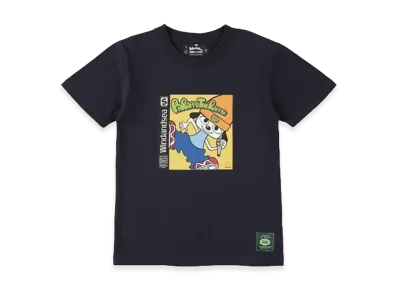 WIND AND SEA x Parappa The Rapper Kids Parappa Cover Tee "Navy"