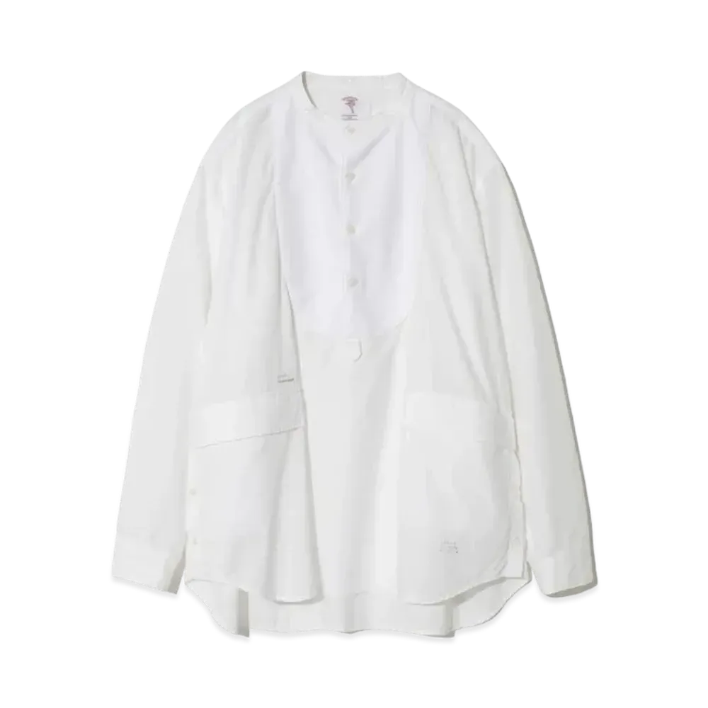 UNDERCOVER 24SS Cotton Typewriter Bottom Shirt "White"