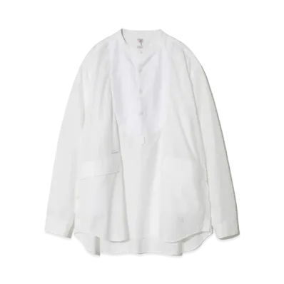 UNDERCOVER 24SS Cotton Typewriter Bottom Shirt "White"