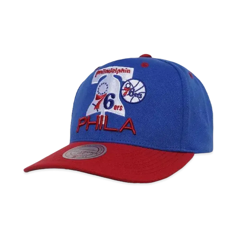 Mitchell&Ness NBA ALL IN 2.0 PRO SNAPBACK HWC 76ERS "BLUE"