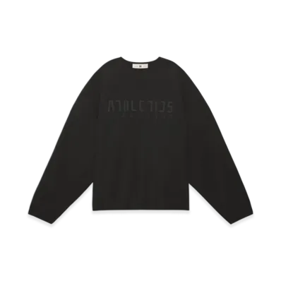 adidas x FEAR OF GOD ATHLETICS Suede Fleece Crew Neck "Black"