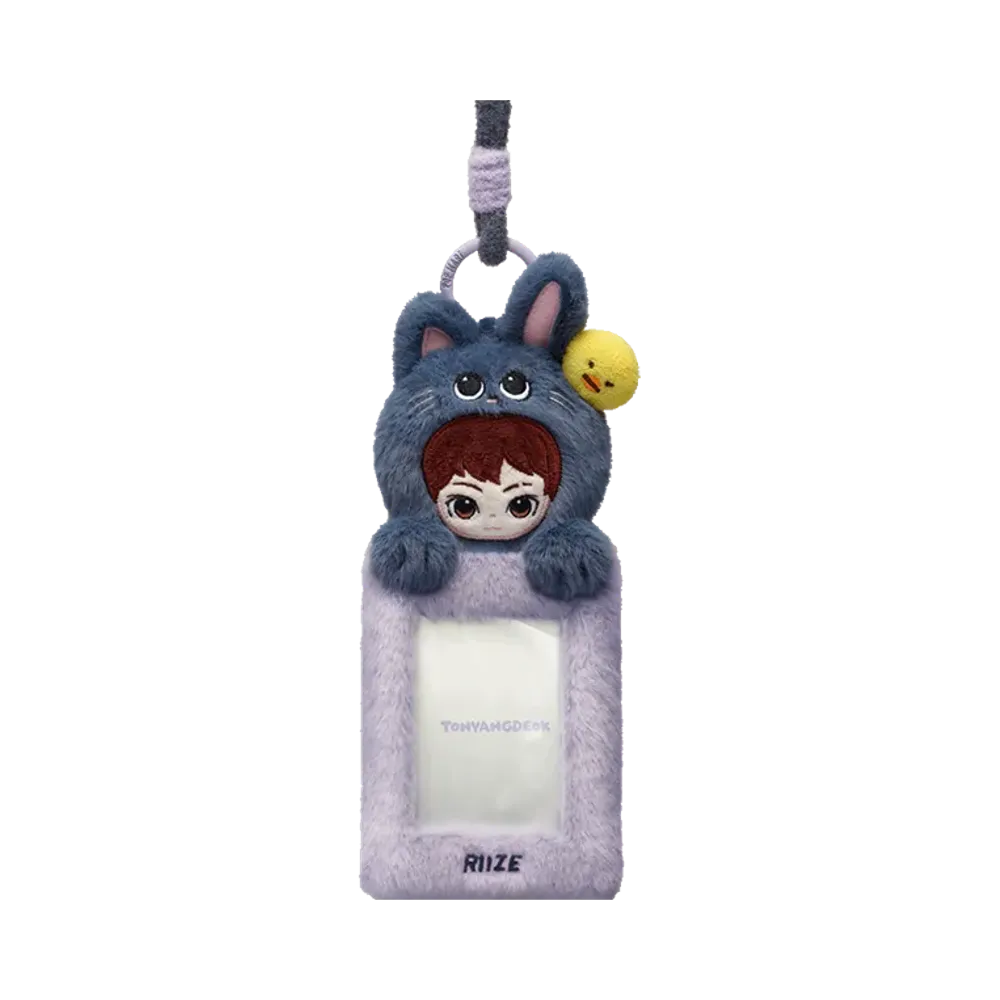POP MART RIIZE Fluffy Club Series Card Holder Fluffy TONYANGDEOK
