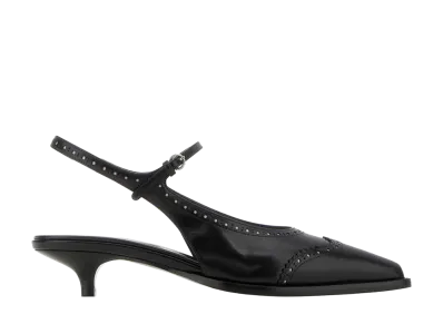 MIU MIU Women's Slingback Pumps "Black"
