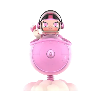 POP MART "MEGA COLLECTIONS" MEGA SPACE MOLLY 100% Blooming Series-Vanda Miss Joaquim (Singapore)