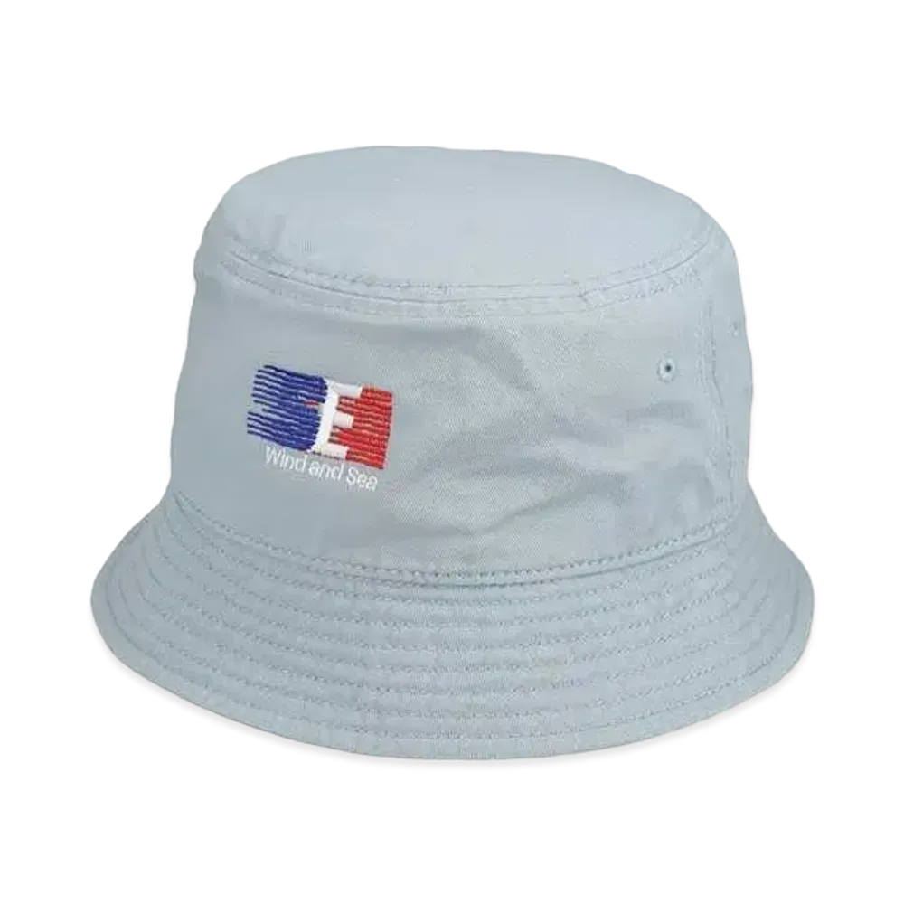 WIND AND SEA Tricolore Slide Sea Hat "Mint"