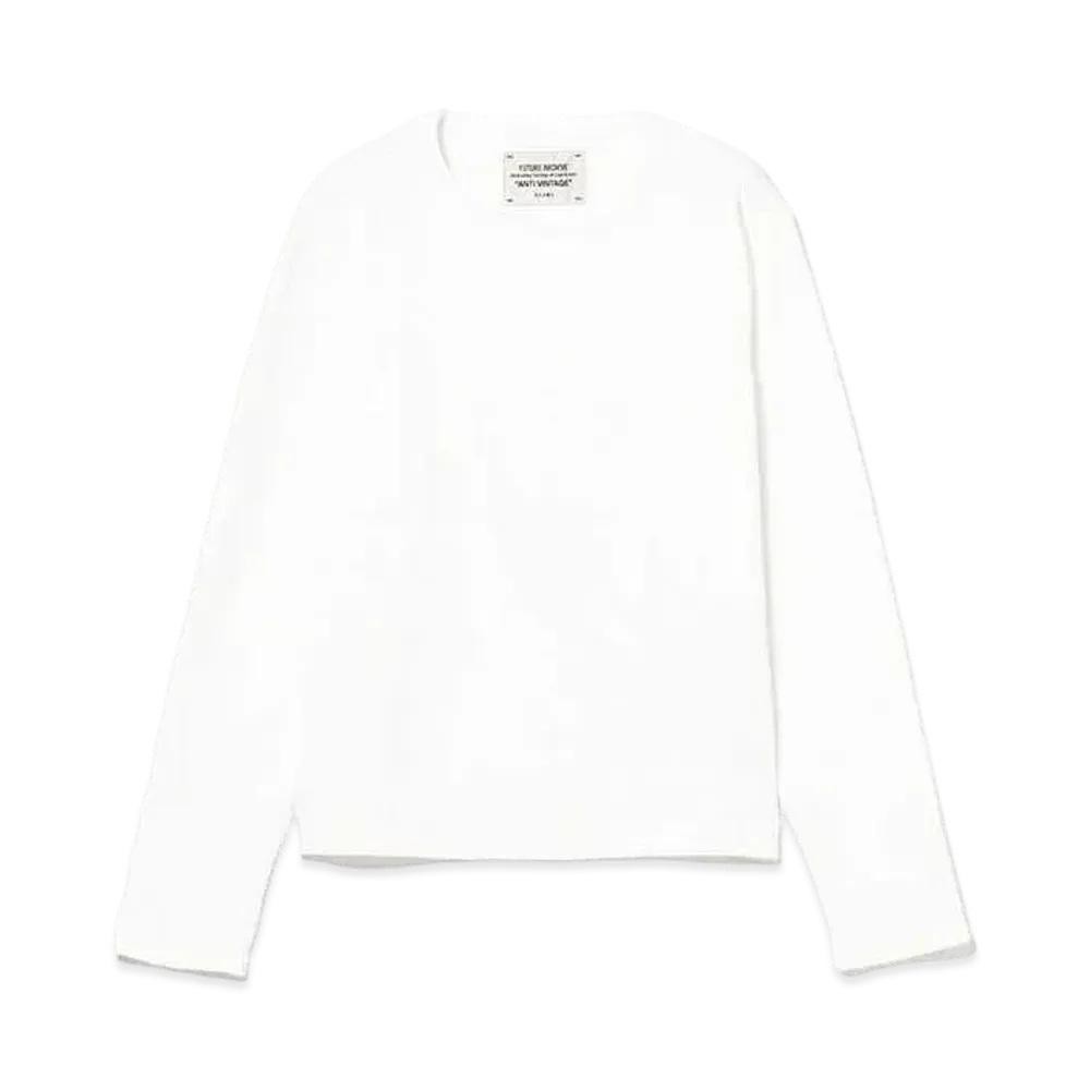 BEAMS FUTURE ARCHIVE Long Sleeve Tee "White"