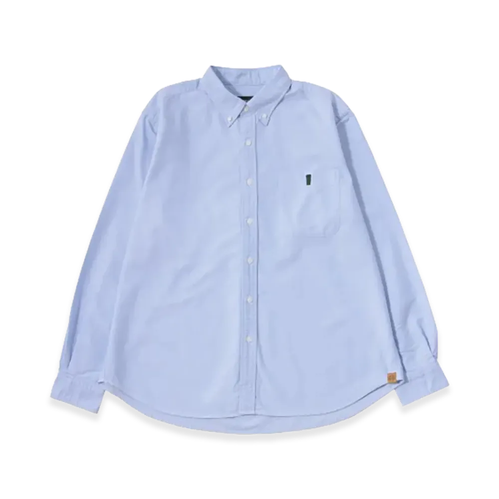 STARBUCKS STAND x BEAMS Oxford Shirt "Saxe Blue"