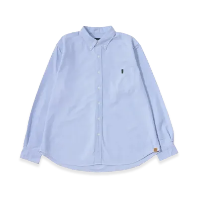 STARBUCKS STAND x BEAMS Oxford Shirt "Saxe Blue"