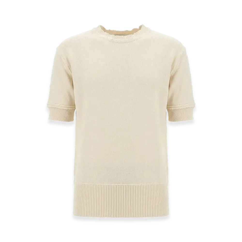 Maison Margiela Wool Blend Sweater "White"