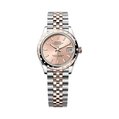 ROLEX Datejust 31mm Oystersteel & Everose Gold Diamond 278341RBR "Rose-colour"