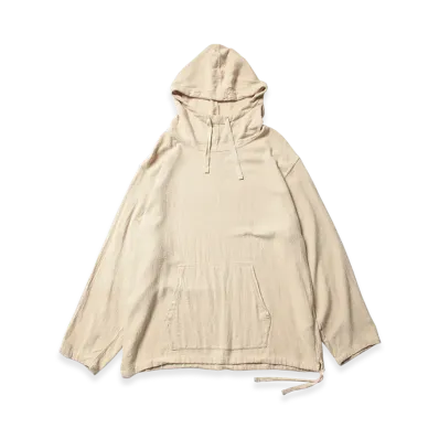 COMOLI Silk Nep Viyella Parka "Natural"