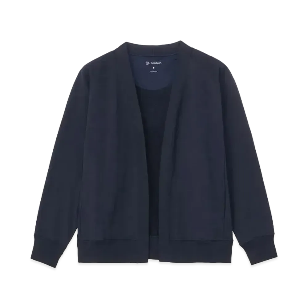 Goldwin Liopimum Sweat Cardigan (C3 Fit / Unisex) "Ink Navy"