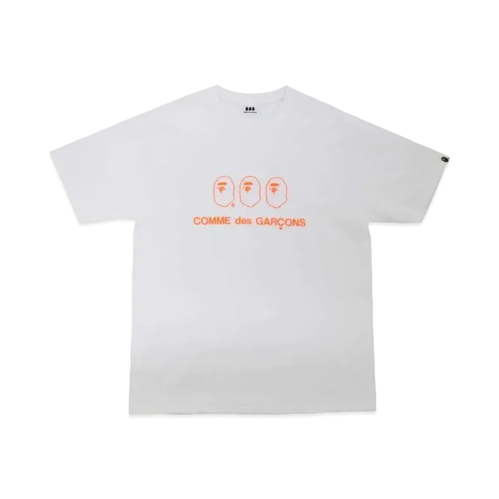 A BATHING APE CDG OSAKA TEE #2 "White"