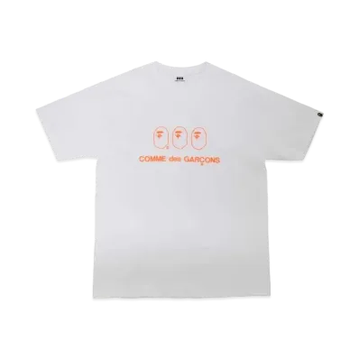 A BATHING APE CDG OSAKA TEE #2 "White"