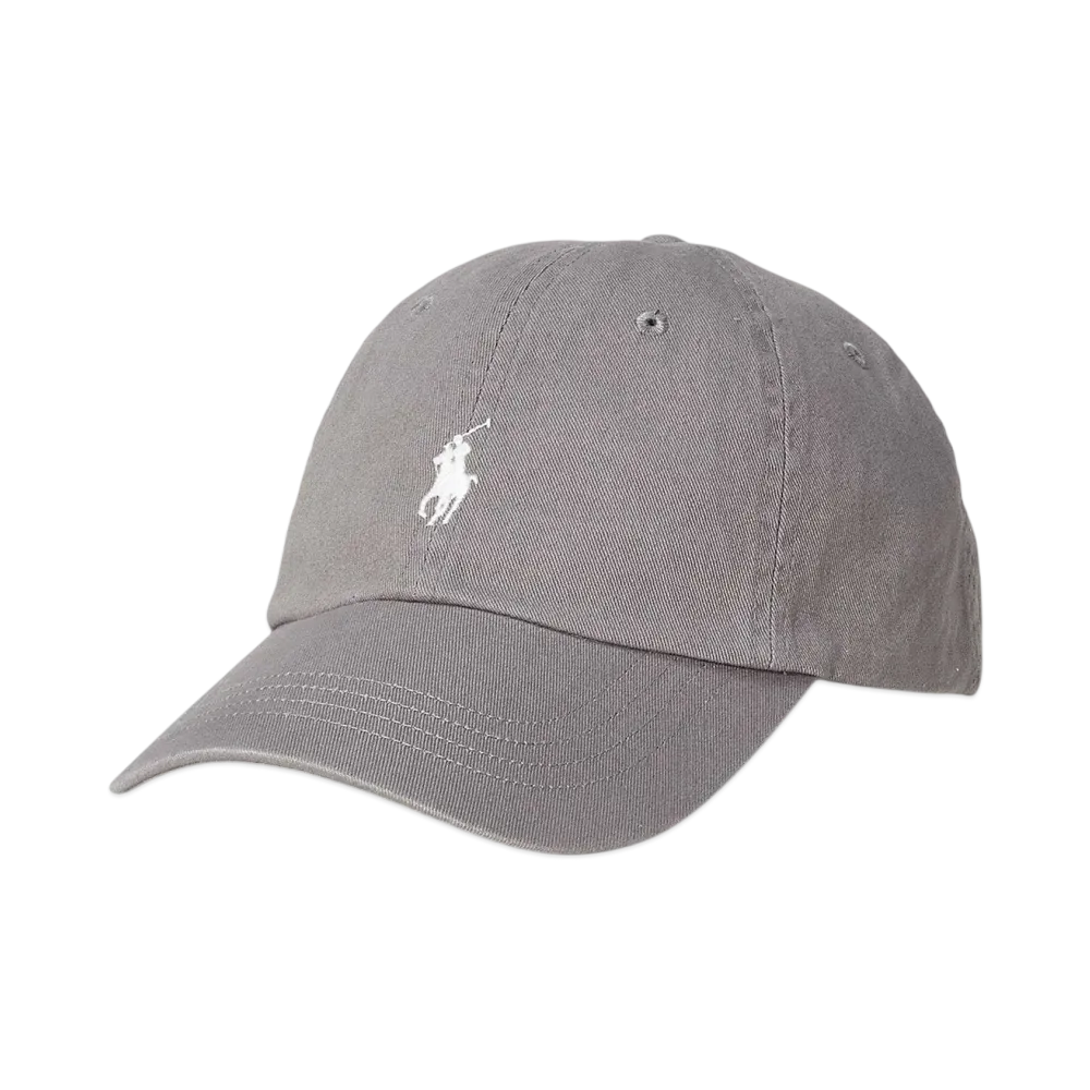 Polo Ralph Lauren Cotton Chino Baseball Cap "Gray"