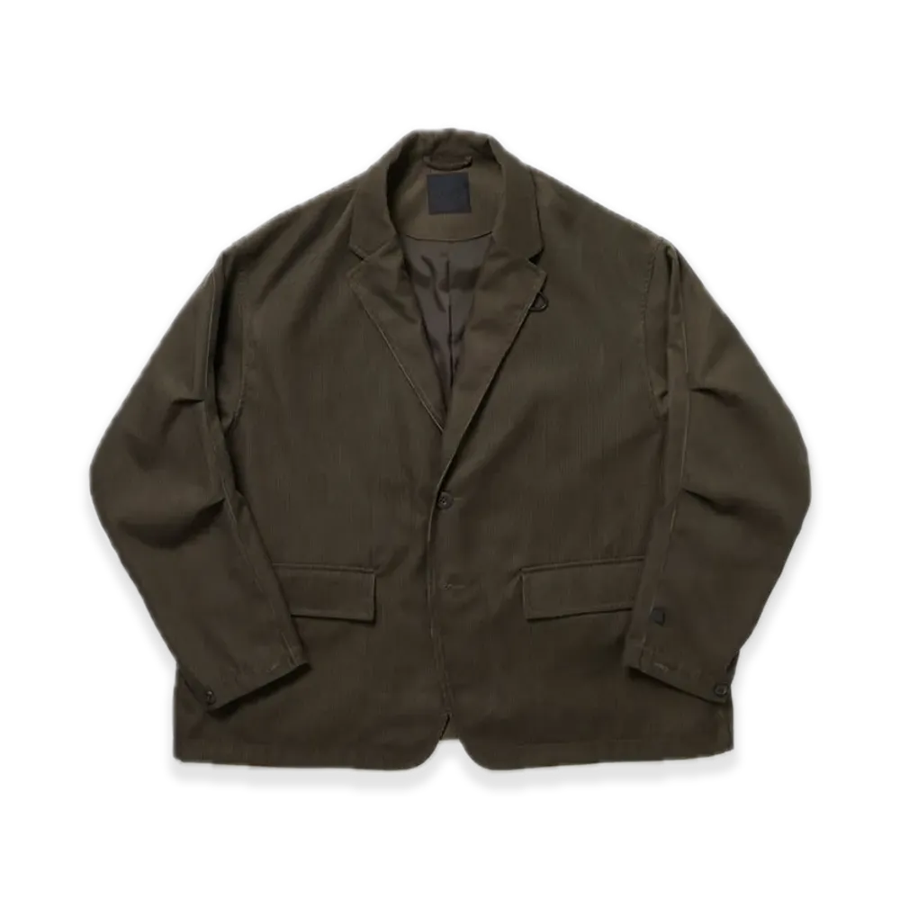 DAIWA PIER39 W's Tech Loose 2B Jacket Corduroy "Brownkhaki"